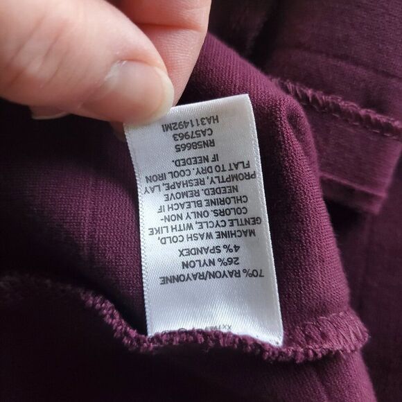 Halogen  Fit & Flare Stretchy Compression swing dress  XL - Picture 4 of 4